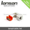 Cat5E / Cat6 / Cat6AUTP Keystone Jack para cabo RJ45